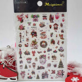 Adesivi Natale Mg 33