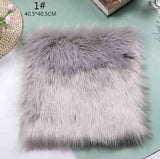 TAPPETO PELO grigio