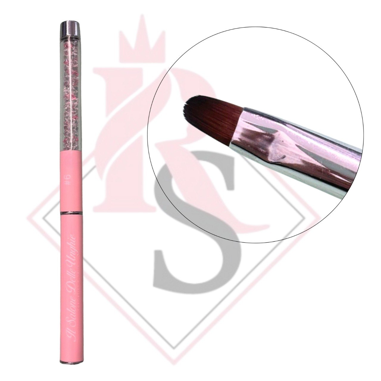 Pennello Gel Rosa #6