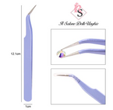 PINZETTE CURVE lilla - Il Salone Delle Unghie