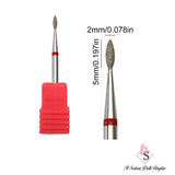 Punta Manicure 12 Rossa