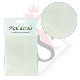 Sticker Cuori DH-842 Bianco